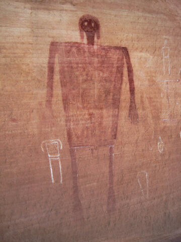 Big Man Pictograph Panel