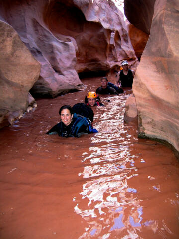 The Blackhole of White Canyon.