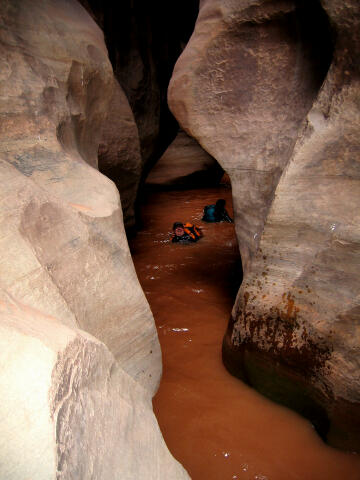 The Blackhole of White Canyon.