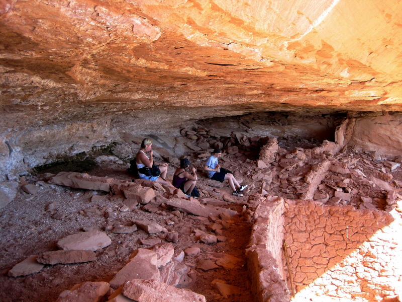 Inside Ridge Top Ruins