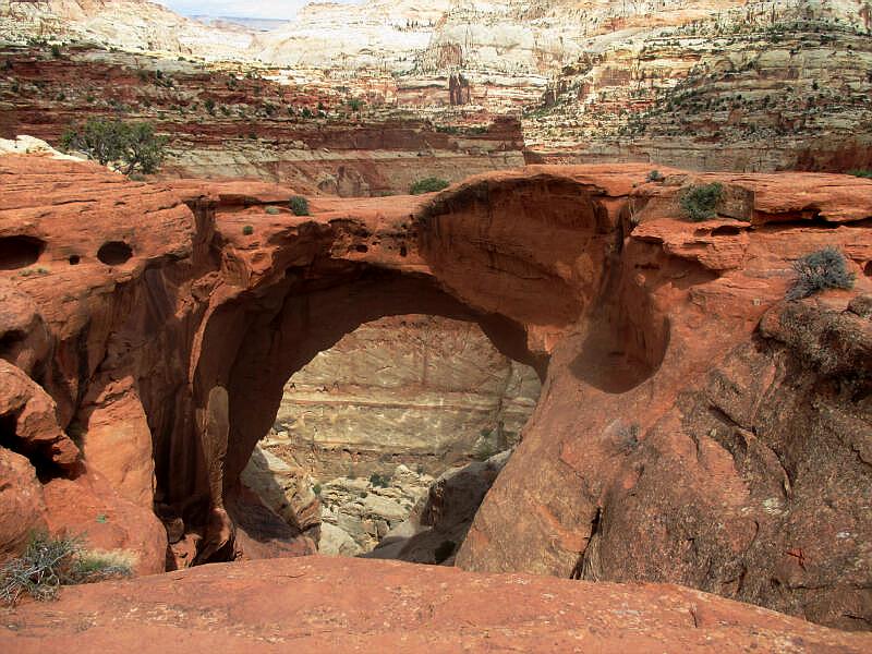 Cassidy Arch - Capitol Reef National Park