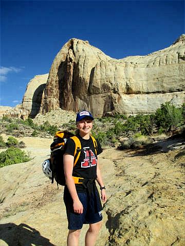 Stegosaur Slot Canyon - Capitol Reef National Park