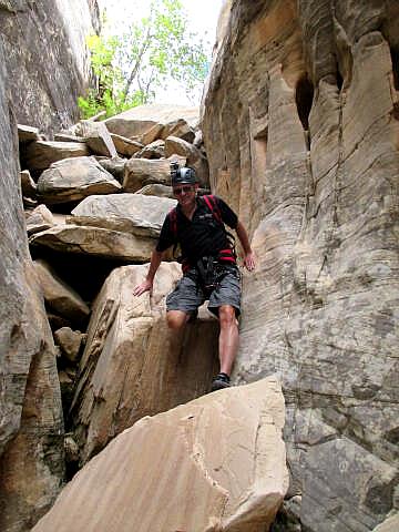 Stegosaur Slot Canyon - Capitol Reef National Park