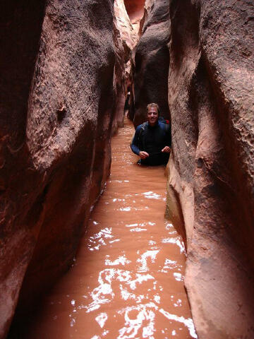 Tom Alexander in Ringtail Canyon