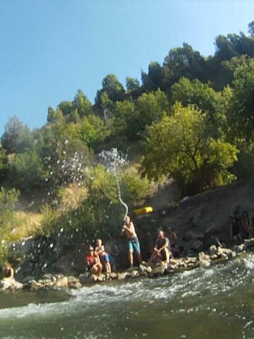 Portneuf River Lava Hot Springs