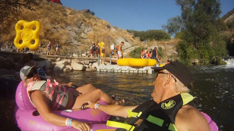 Portneuf River Lava Hot Springs