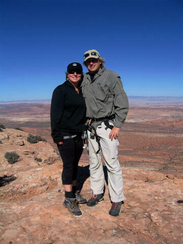 Shauna & Shane on the summit.