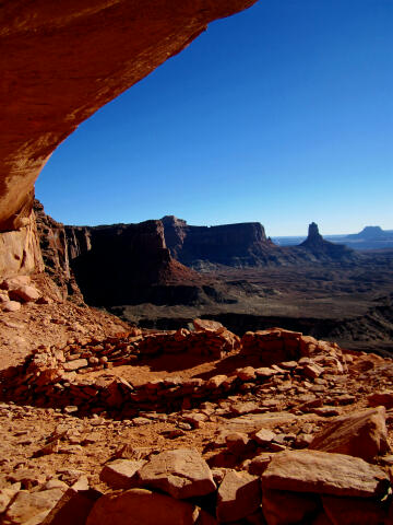 False Kiva - Canyonlands National Park