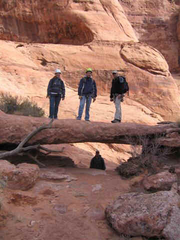 Tea Garden Bridge - Kathrine North, Justin Eatchel, Shane Burrows with Dan Sheeran below