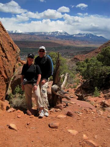 Climbing to Hidden Valley