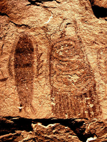 Intestine Man Pictograph Panel