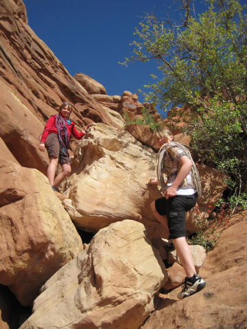 Not Tierdrop Canyon - Arches National Park