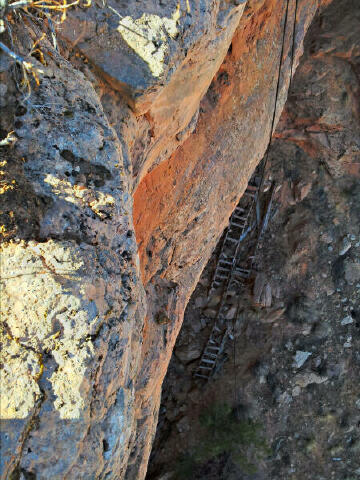 Ruby's Ladder & Tramway - Moab