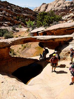 Natural Bridge in Upper Quandary