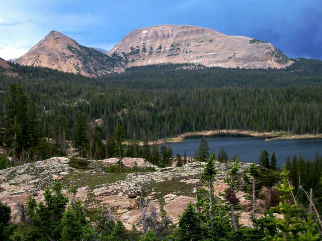 Wall Lake and Bald Mountain