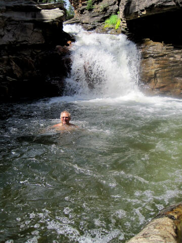 Your handsome tourguide in Cataract Gorge