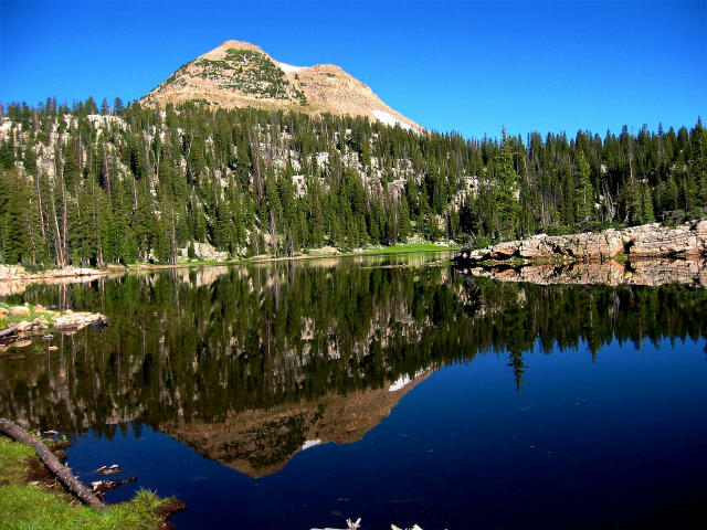 Island Lake & 11,342' Long Mtn.