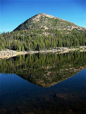 Long Lake with Long Ridge beyond.