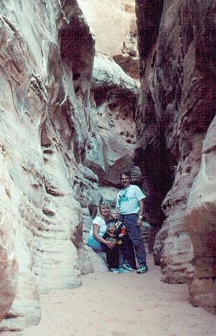 White Dome Slot Canyon