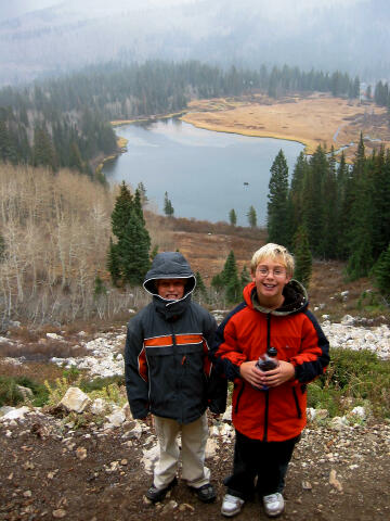 Silver Lake from Sol-Bright Trail