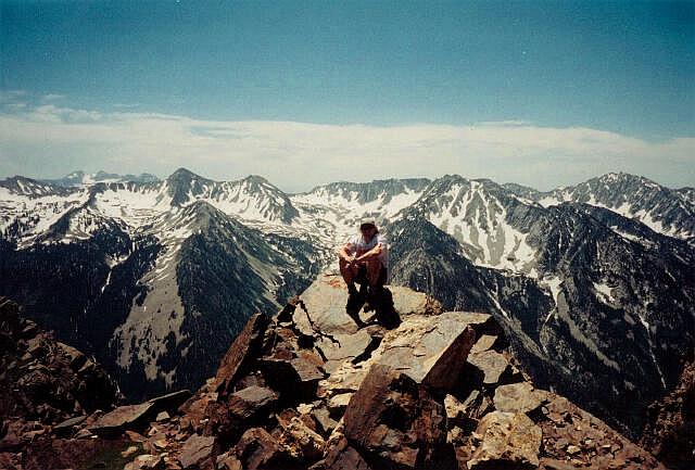 4th of July on the Summit, Little Cottonwood in the background.