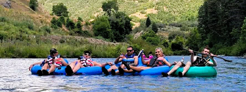 Tubing Weber River