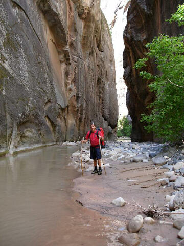 Deep Creek below Hog Canyon.