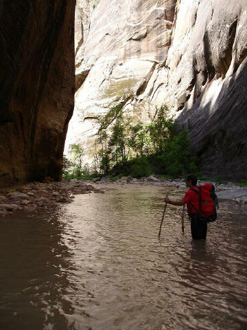 Deep Creek below Hog Canyon.