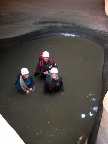 Sierra, Shauna and Stormy Burrows in the soup.