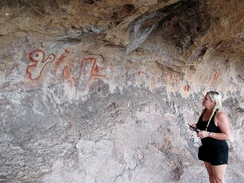 Lion's Mouth Cave Pictographs