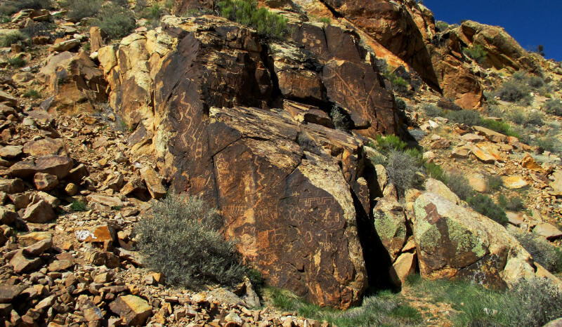 Parowan Gap Petroglyphs