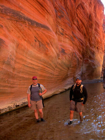 Steve Rupp and Marc Olivares in Parunuweap.