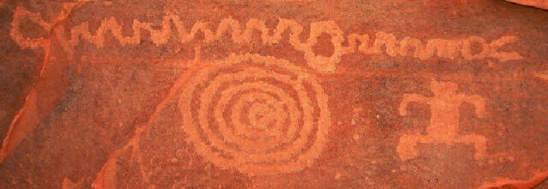 Petroglyph Canyon - Zion National Park